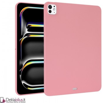 Liquid Air silikoninis rausvas dėklas (Apple Ipad Pro 13 (2024-2025)
